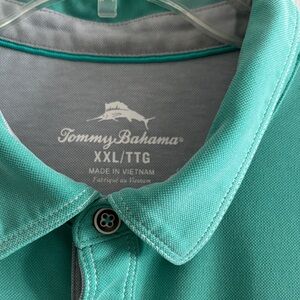 Tommy Bahama Aqua Polo Shirt XXL